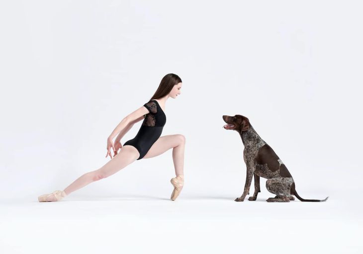 Интереснейший фотопроект Dancers & Dogs